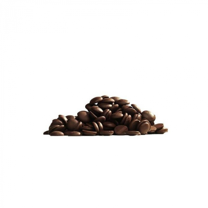 Callebaut 811 Mörk choklad 1kg Chokladpellets Chokladknappar 70,5%