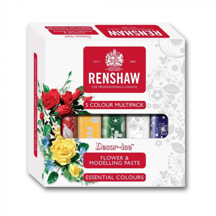 Renshaw - Essential Modelleringspasta Fondant | 5st x 100g