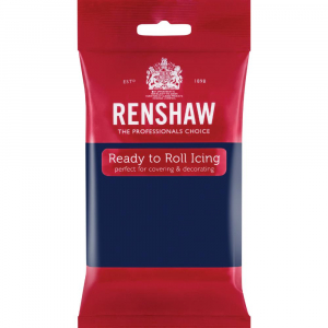 Renshaw - Mörkblå/Navy Blue Sockerpasta Fondant | 250g