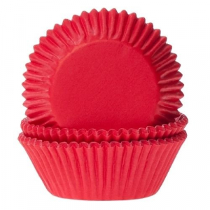 Röda Muffinsformar Red Velvet 50 st - House of Marie