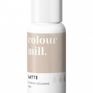 Colour Mill Latte Chokladfärg Oljebaserad Ätbar Färg 20ml