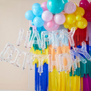 Konfetti Happy Birthday Ballonge- Ginger Ray