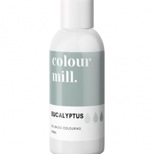 Eucalyptus Chokladfärg Oljebaserad Ätbar Färg 100ml - Colour Mill