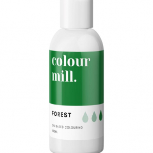 Forest Mörkgrön Chokladfärg Oljebaserad Ätbar Färg 100ml - Colour Mill