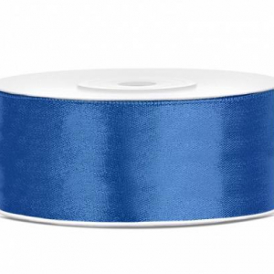 Satinband Dekorationsband blå 12mm/25m