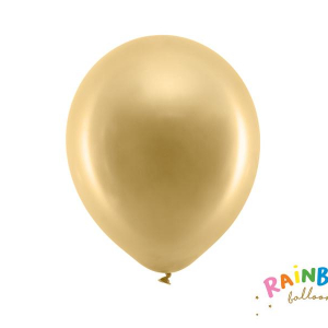 Rainbow Ballonger 23cm guld