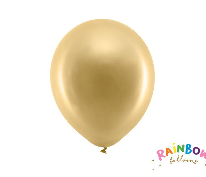 Rainbow Ballonger 23cm guld