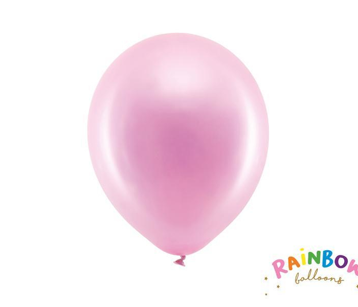 Rainbow Ballonger 23cm ljus rosa