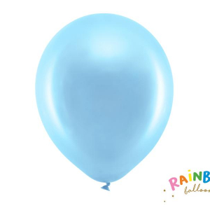 Rainbow Ballonger 30cm metall blå