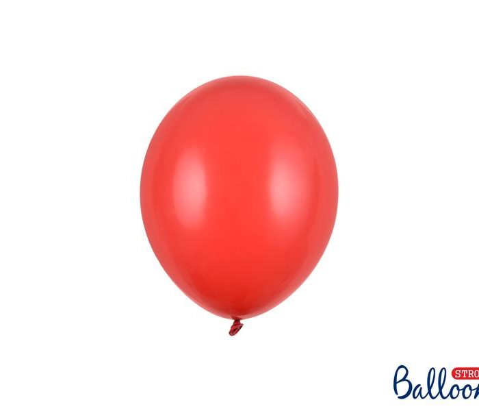 Starka Ballonger 12cm, Röd