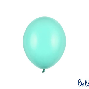 Starka Ballonger 12cm, Pastell ljus mint