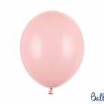 Ljus rosa Strong Balloons 30cm 10st - Ljus rosa