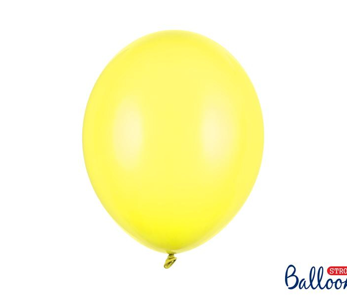 Starka Ballonger 30cm, Ljus Gul