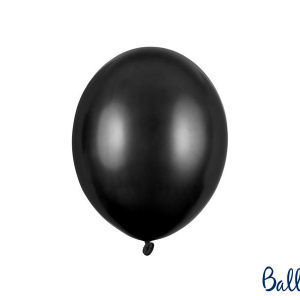 Starka ballonger Metall 23cm, svart