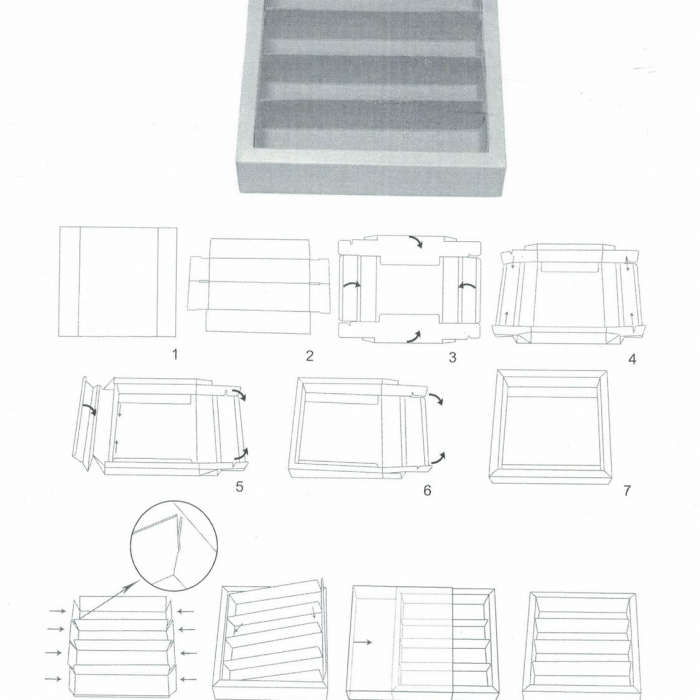 Italian Options- Choklad/Pralin box 145x75x35mm