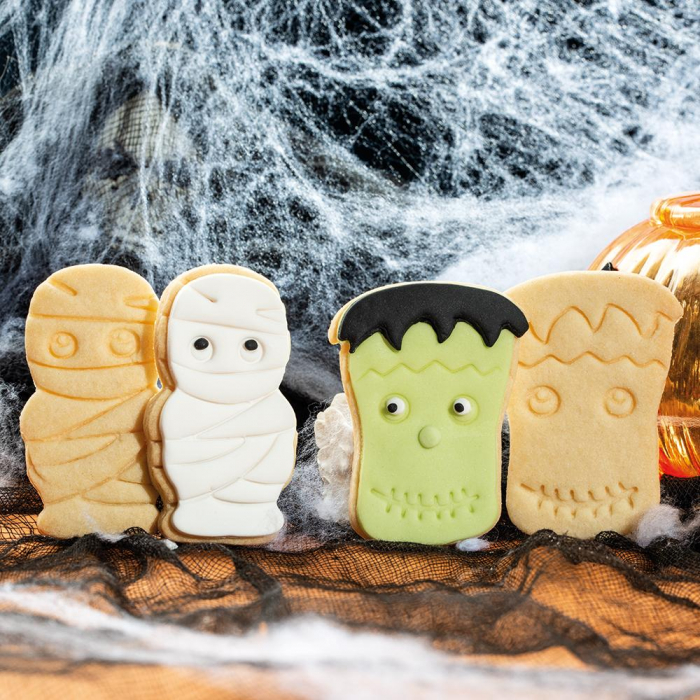 Utstickare Kakmått Frankenstein Mumie Halloween I Decora