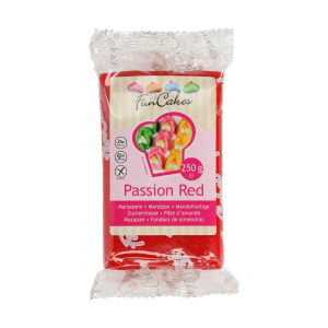 FYND BF 11/9-2021 - FunCakes Marsipan Passion Red, Röd 250g