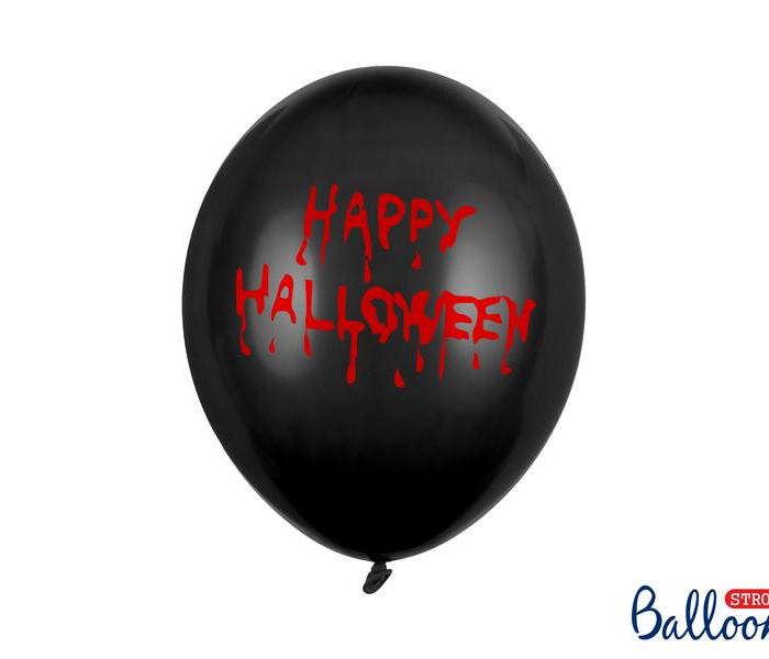Ballonger 30cm Happy Halloween- Partydeco