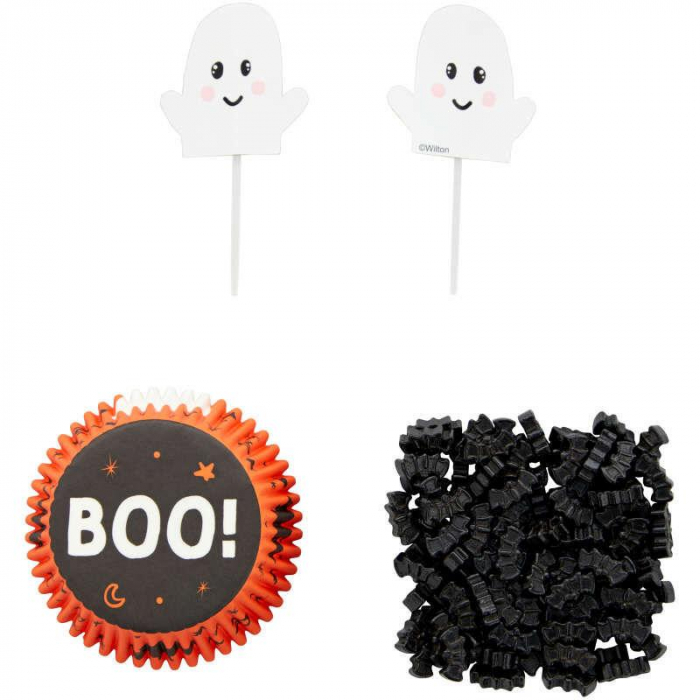 Cupcake Dekorations kit Spöke Halloween- Wilton