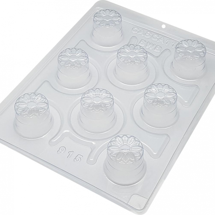 BWB Special 3-Part Mold - 915 Girassol - Pralinform Chokladform