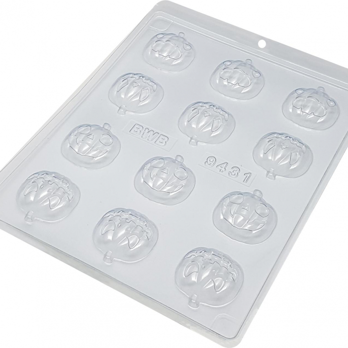 BWB 9431 - Simple Mold - Pralinform Chokladform Pumpor Halloween