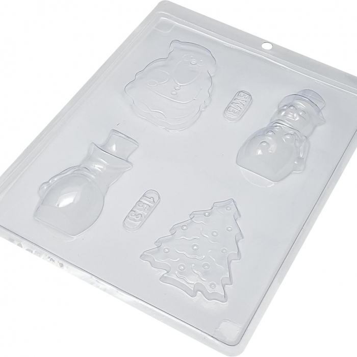 BWB Simple Mold - Boneco De Neve 153 - Pralinform Julmotiv