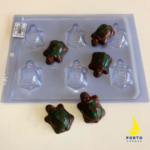 Porto Formas 143 - Pralinform Sköldpaddor 6st Chokladform