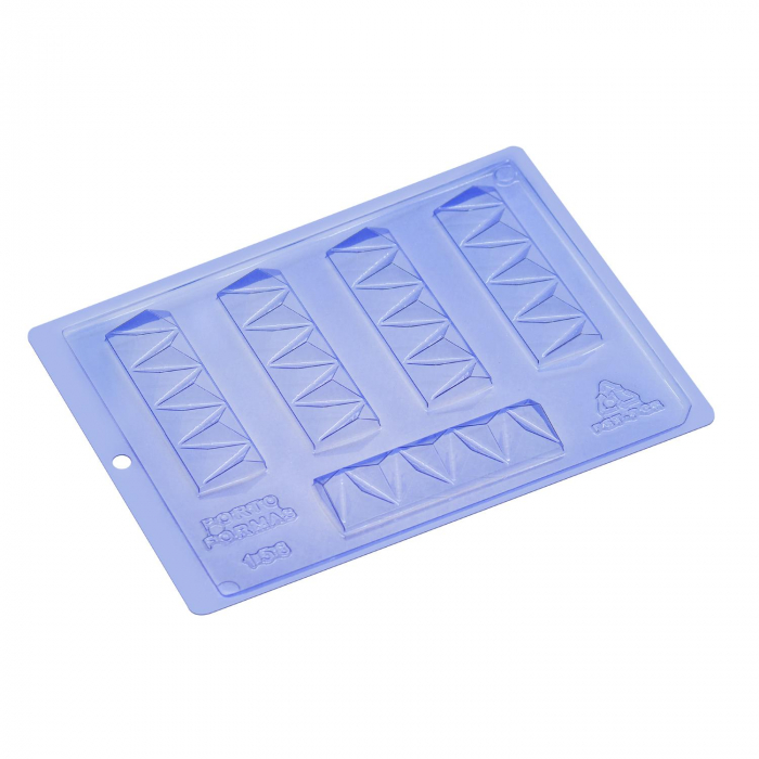 Porto Formas - 158 Tirinha 3D - Pralinform Chokladform Block