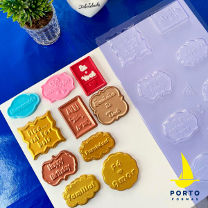 Porto Formas - 674 Botão de Rosa - Pralinform Chokladform Ramar