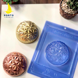 Porto Formas Special 3-Part Mold - 99 Esfera Geometric - Pralinform Chokladform