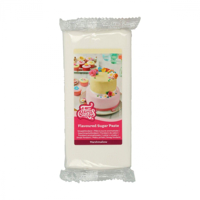 FunCakes - Marshmallow Vit Sockerpasta 1kg