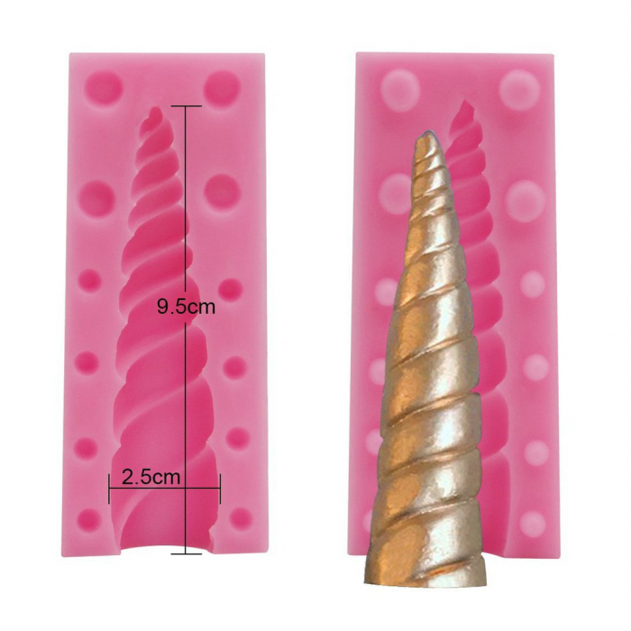 Enhörning Horn Ögon Öron Silikonform Silikon Form Unicorn Cake Tårta - BakeCake