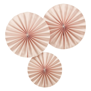 Pastel Rosa Pin Wheels 3-Pack