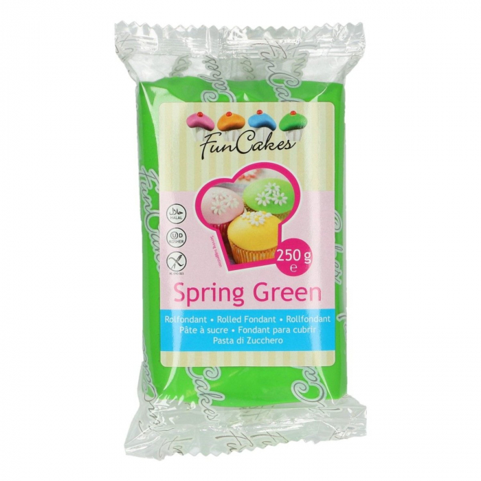 FunCakes - Grön/Spring Green Sockerpasta 250g