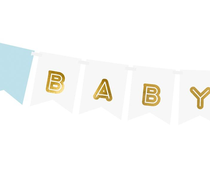 Vimpel Banner Blå - Baby Boy