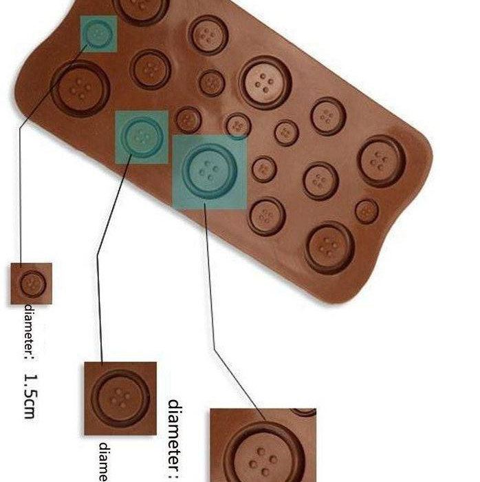 Knappar Chokladform | Pralinform