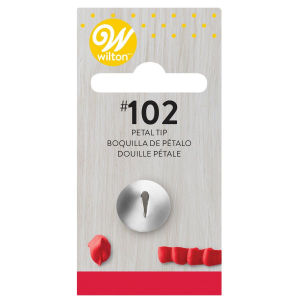 Wilton Tyll #102 Spritsa Blomblad Border Kant Volang