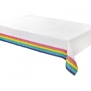 Bordsduk i Papper Regnbågsmänstrad Rainbow