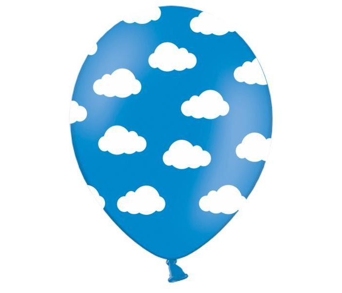 Ballonger Moln - Blå 30cm