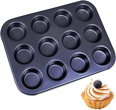 Muffinsplåt 12st Mini Muffins Bakform Bakplåt