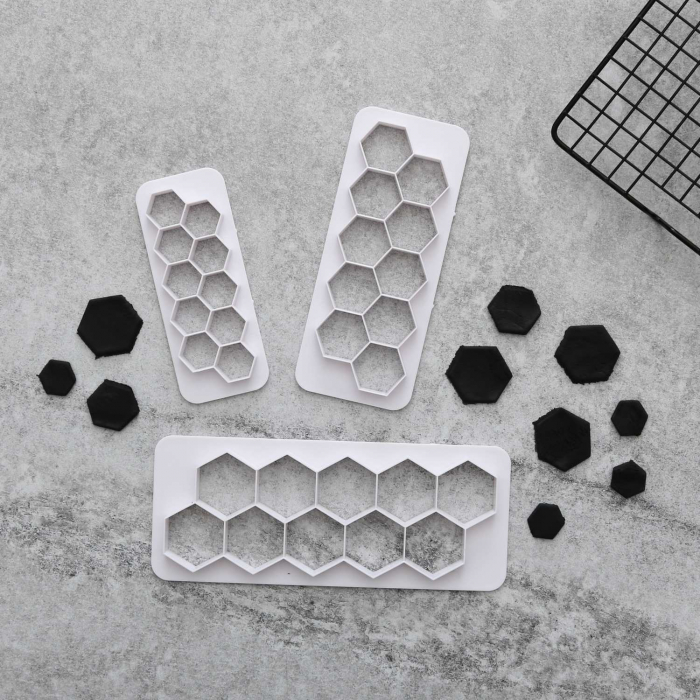 Hexagon Utstickare 3-Pack