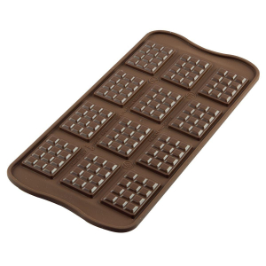 Silikonform små chokladkakor - Silikomart