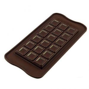 Silikomart Små Chokladkakor Chocolate Mould Tablette Choco Bar