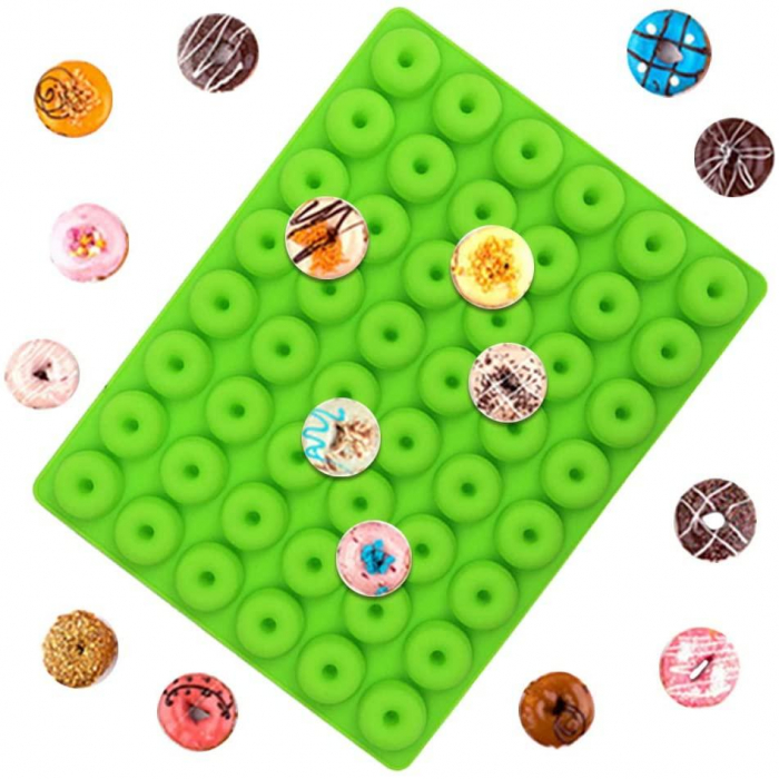 Silikonform - Mini Donuts | 48st