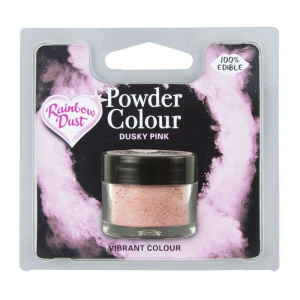 Rainbow dust - Pulverfärg Rosa/Dusty Pink - 4g