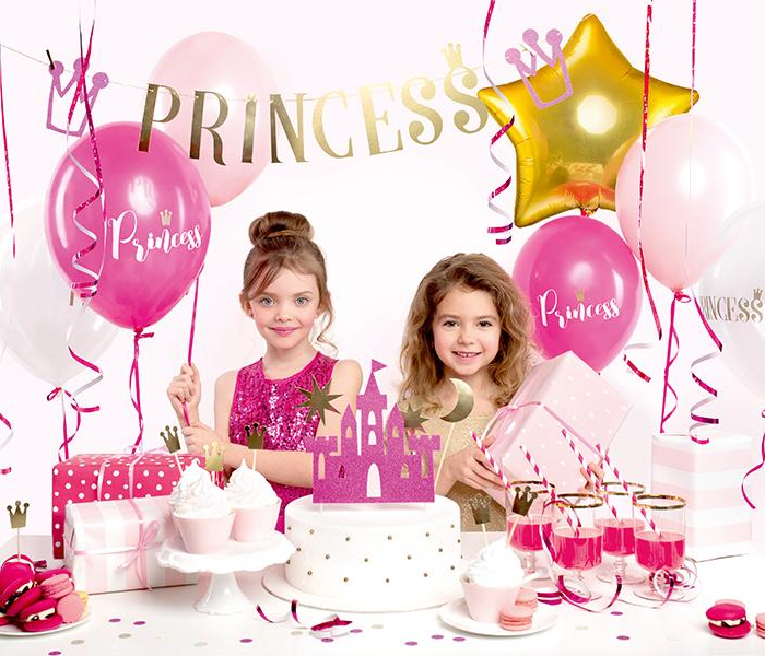 Konfetti Princess, Rosa & Guld Mix, 4g