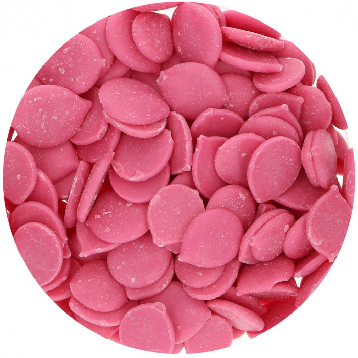 FunCakes - Rosa Deco Melts Med Hallonsmak 250 g