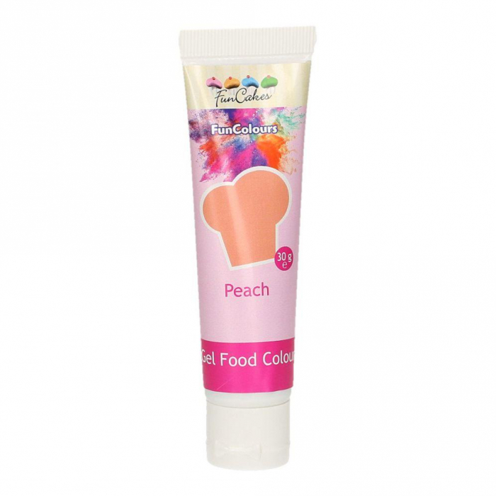 FunCakes - Geléfärg Persika Pastafärg Peach - 30g