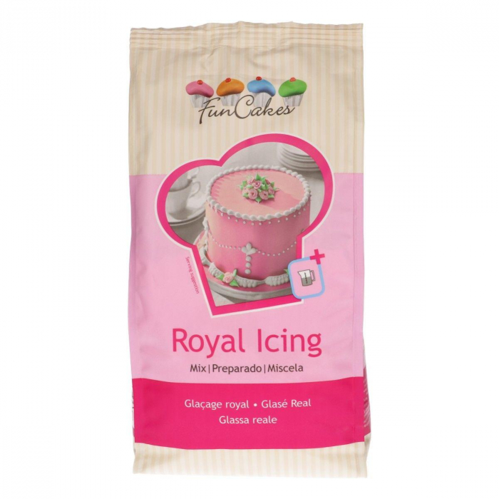 FunCakes Royal Icing Mix Kristyr Storpack, 900g