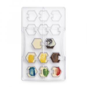 Choklad Pralinform Hexagon - Decora